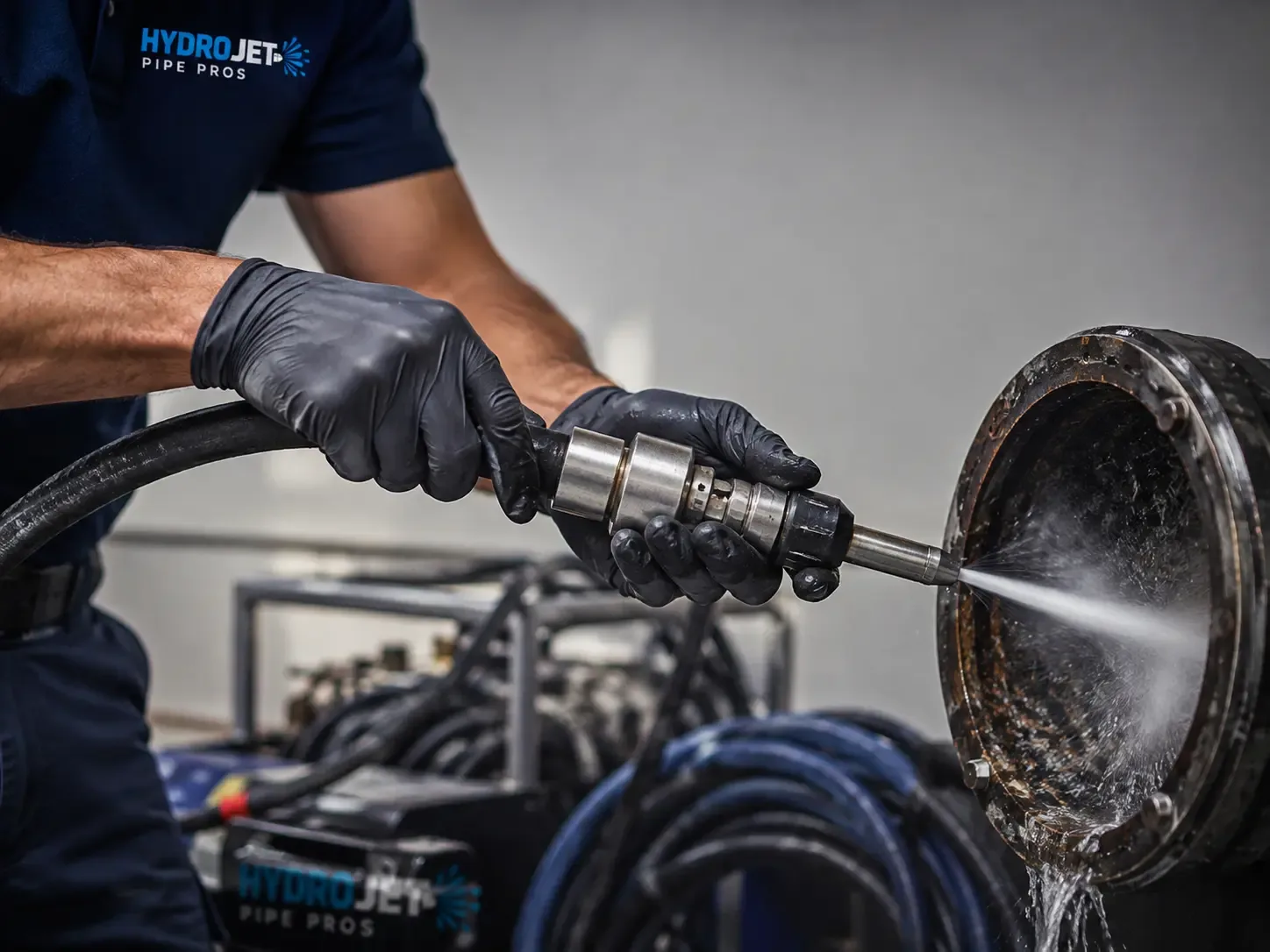 Hydro Jet Pipe Descaling in Freedom, IN